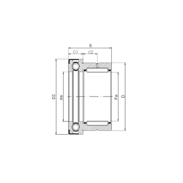 NKX 60 Z CX Complex Bearings