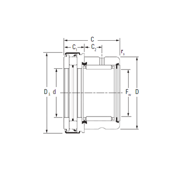 RAXZ 517 Timken Complex Bearings