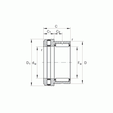 NKXR20 INA Complex Bearings